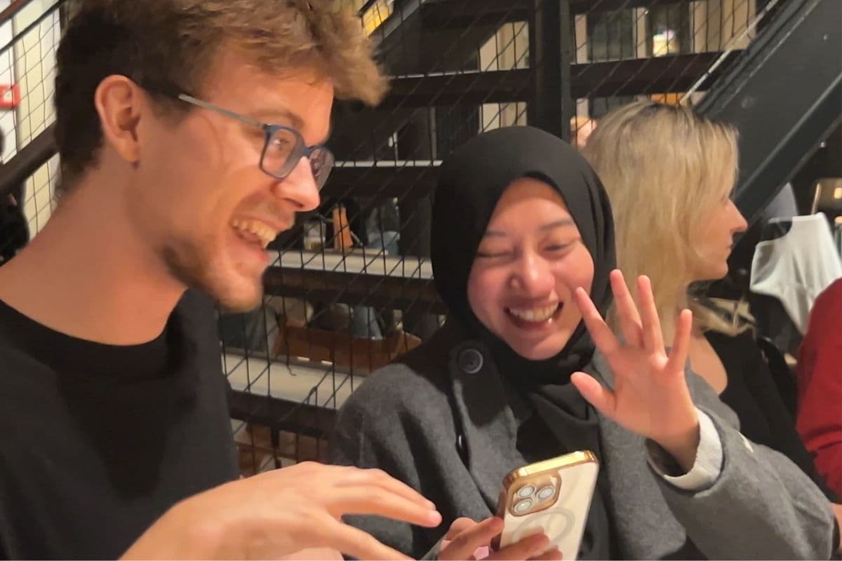 Diverse group of underrepresented community members connecting and sharing experiences together